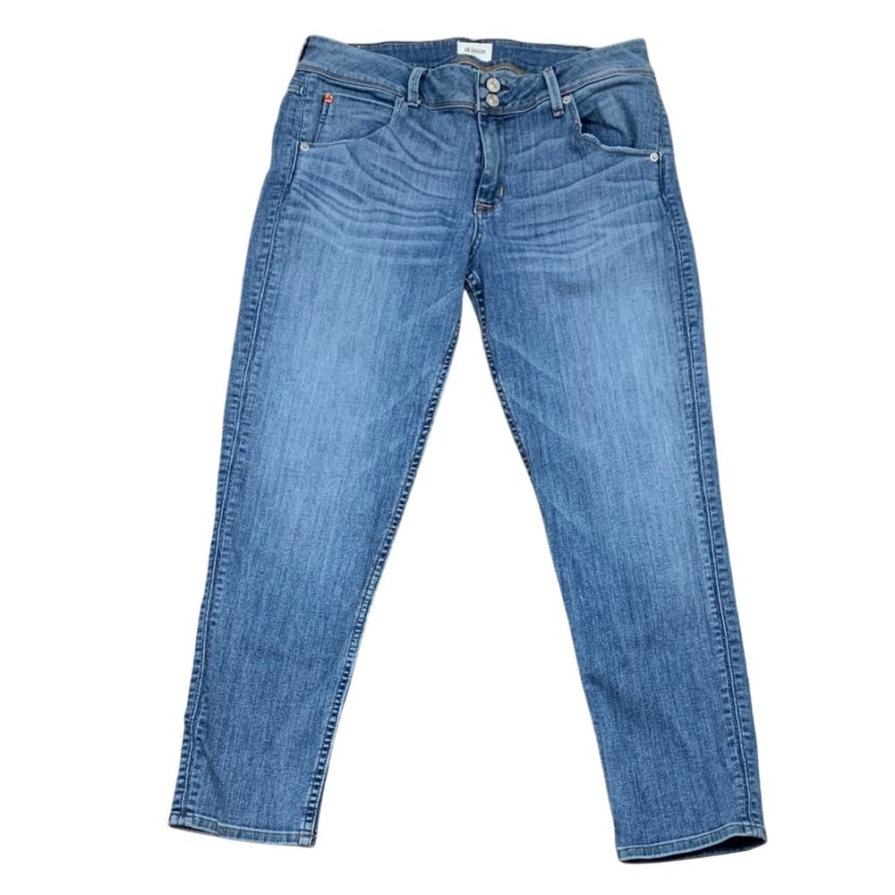 Hudson Collin Flap Skinny Crop Jeans